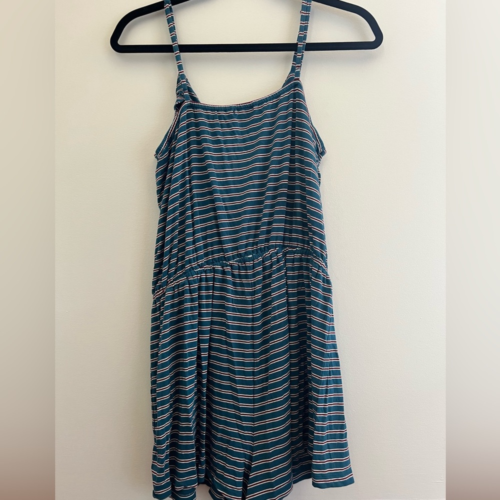 Striped Tank Romper - Picture 5 of 6